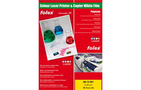 2060150 Folex X360WO Folex opak hvit film fullfarge X360WO (100 stk)